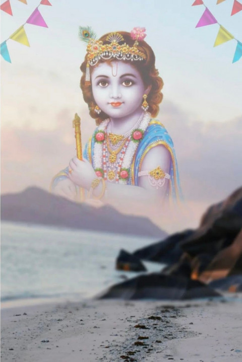 Krishna Janmashtami Editing Background For PicsArt Full HD Pics