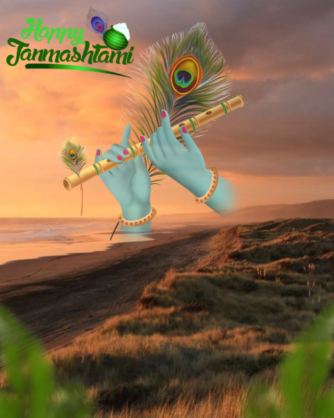 Krishna Janmashtami Image Background For Cb Picsart Editing