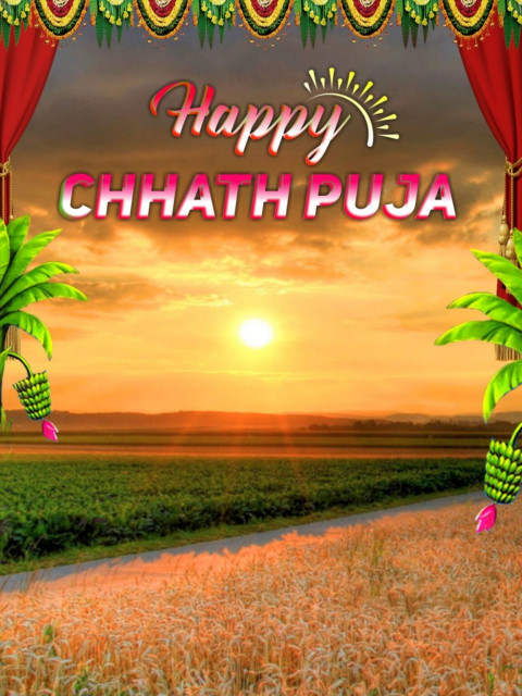 Latest Chhath Pooja Editing CB Background Free Download HD