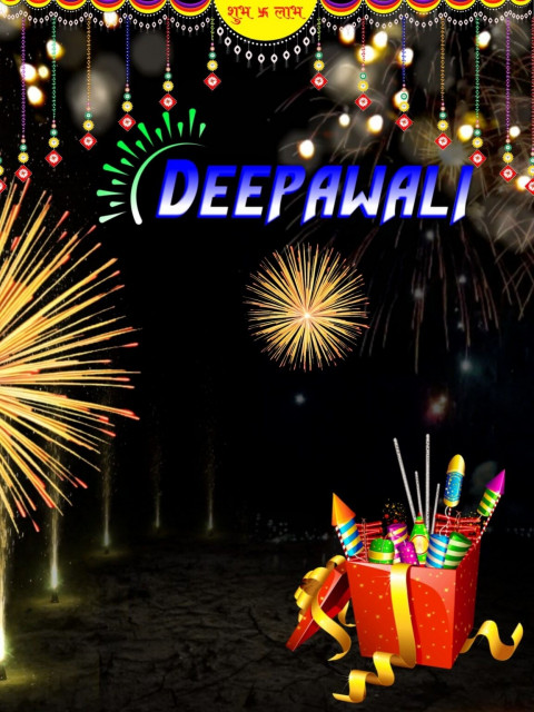 Latest Deepawali Photo CB Editing Background HD