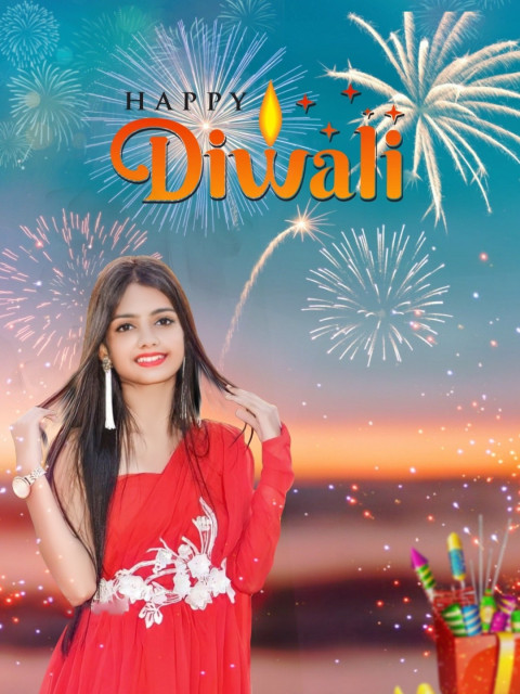 Latest Diwali Editing Background With Girl 2022