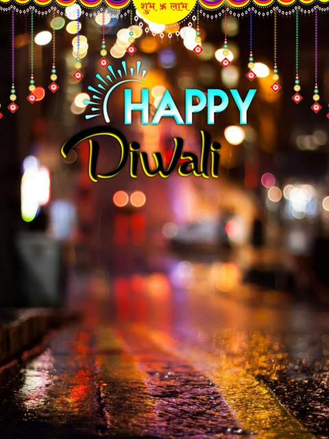 Latest Diwali Festival CB Background for PicsArt Editing