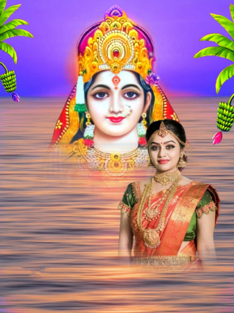 Latest Girls Chhath Puja Snapseed Editing Background Full HD