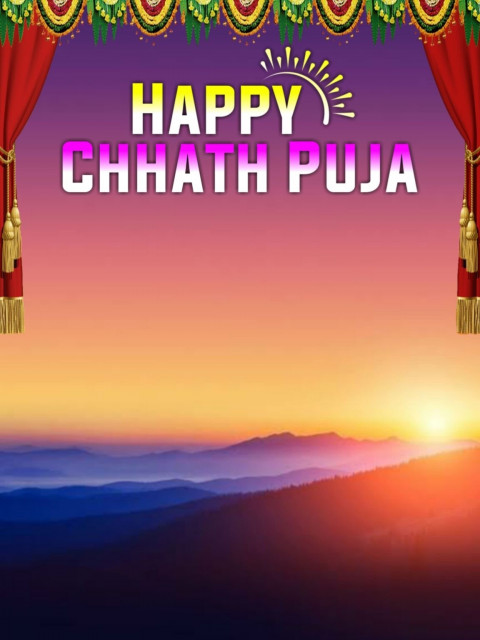 Latest Happy Chhath Puja CB PicsArt Photo Editing Background