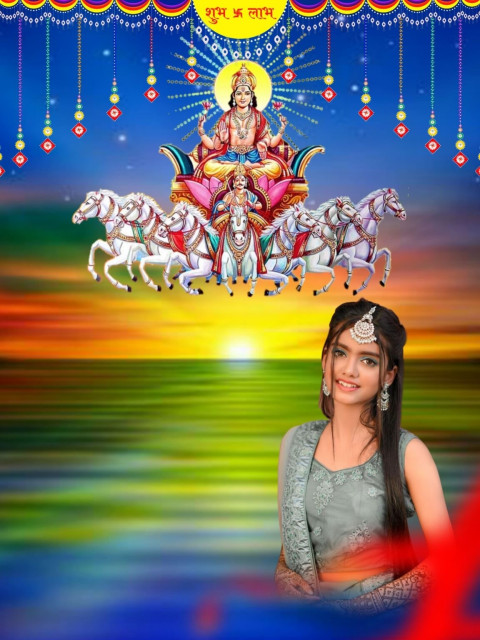 Latest Happy Chhathi Maiya CB PicsArt CB Editing With Girls