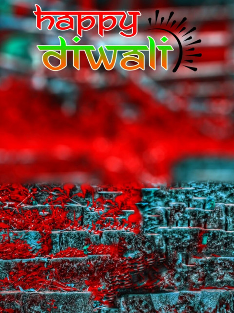 Latest Happy Diwali Picsart Editing Background