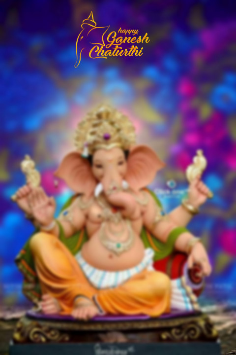 Lord Ganesh Chaturthi CB PicsArt Editing Background