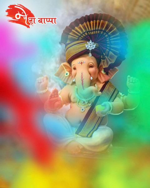 Lord Ganesh Ji Ganpati Bappa CB Editing Background HD For Picsart