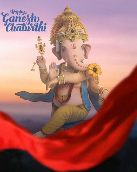 Lord Ganesh Ji Special Hd Images Download For CB Editing