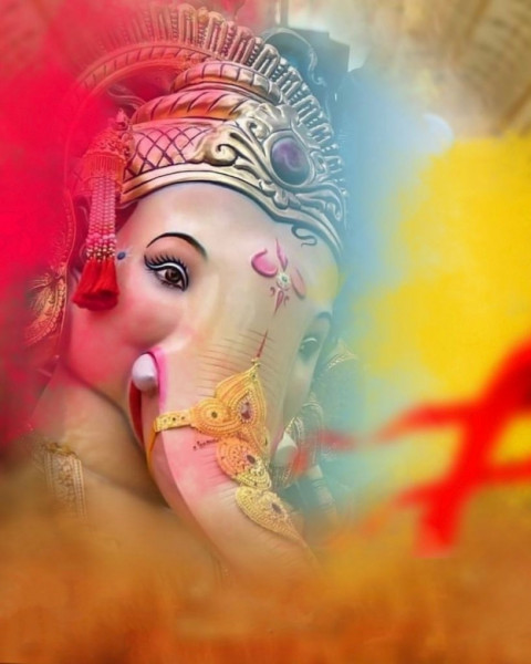 Lord Ganesha Chaturthi Editing Background HD For CB PicsArt