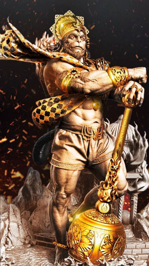 Lord Hanuman Body Wallpaper HD Download For WhatsApp Dp Images