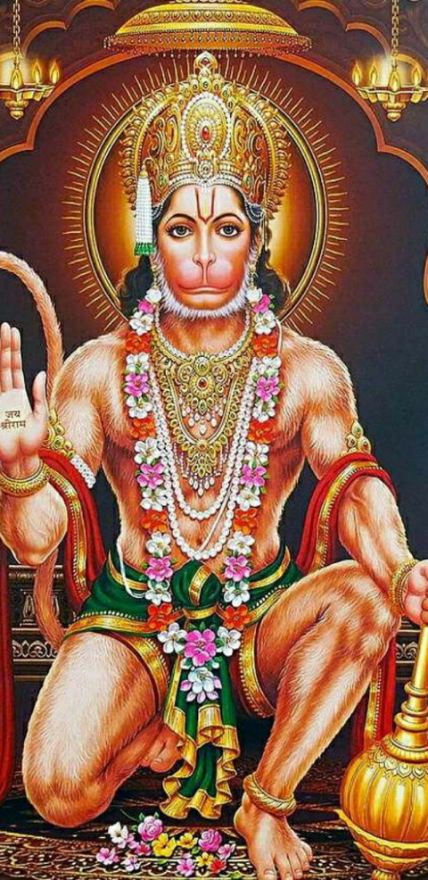 Lord Hanuman Ji Iphone Wallpaper Download Full HD