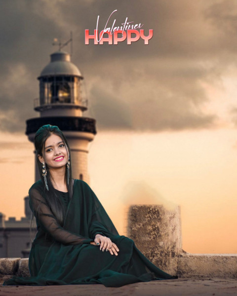 Love Girls Happy Valentine's Day Background HD For Picsart Editing