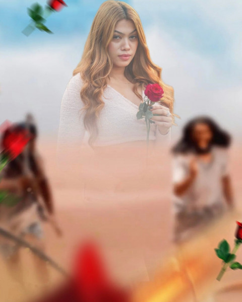 Love Girls Happy Valentine's Day Background HD For Picsart Editing Pic