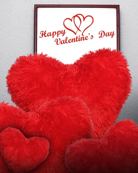 Love Happy Valentine's Day Editing Background HD For PicsArt CB
