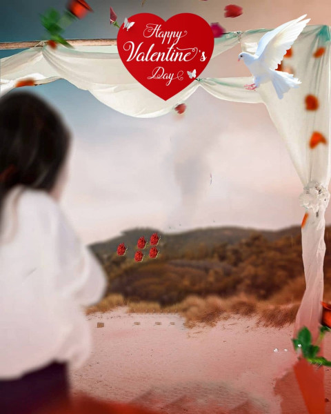 Love Valentine Day Special Photo Editing Background For PicsArt