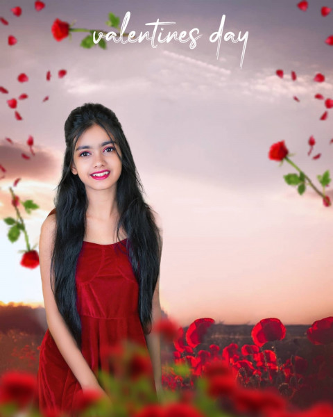 Love Valentine's Day Picsart Background Download HD Pics