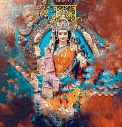 Maa Durga Pooja Editing Navratri CB PicsArt Background Pic