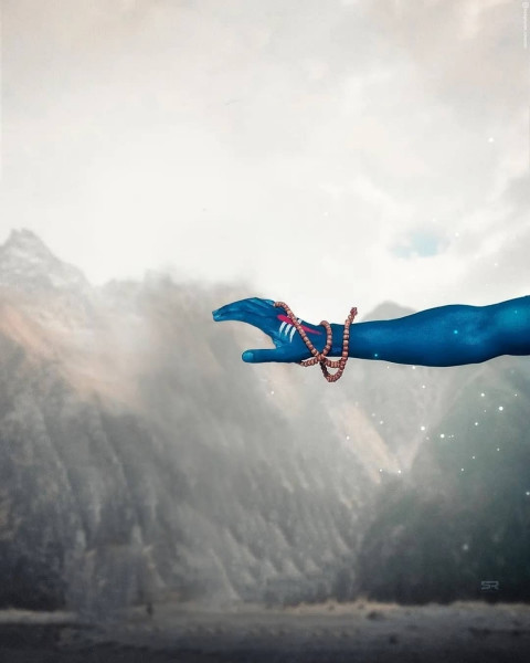 Maha Shivratri Editing Hand Background Download
