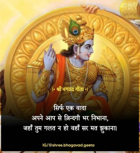 Mahabharat Quote Photo In Hindi Whatsapp DP Img