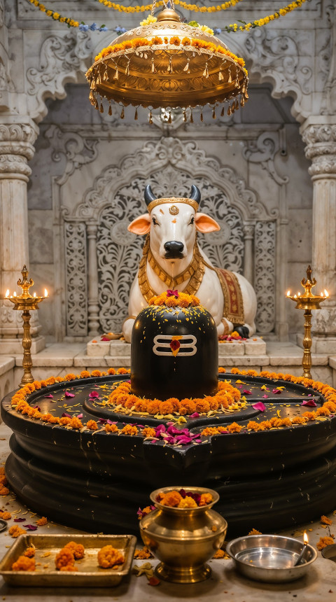 Mahadev And Nandi Wallpaper Free Photo For Mobile Background