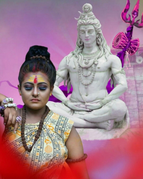 Mahakal Shivratri Photo Editing BAckground HD