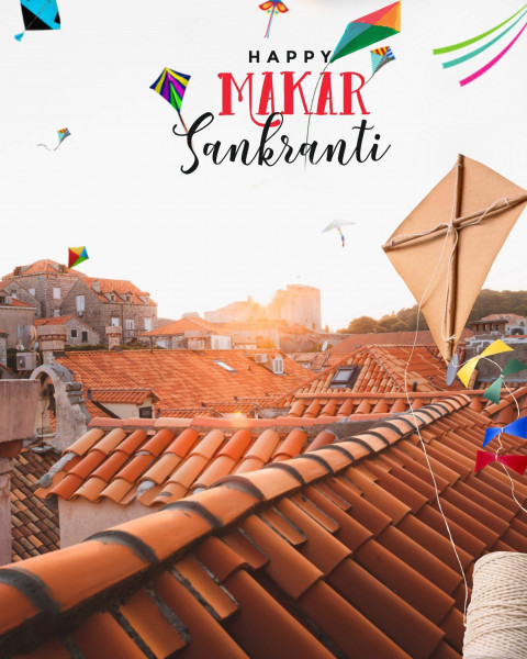 Makar Sankranti Editing Background For Picsart Cb