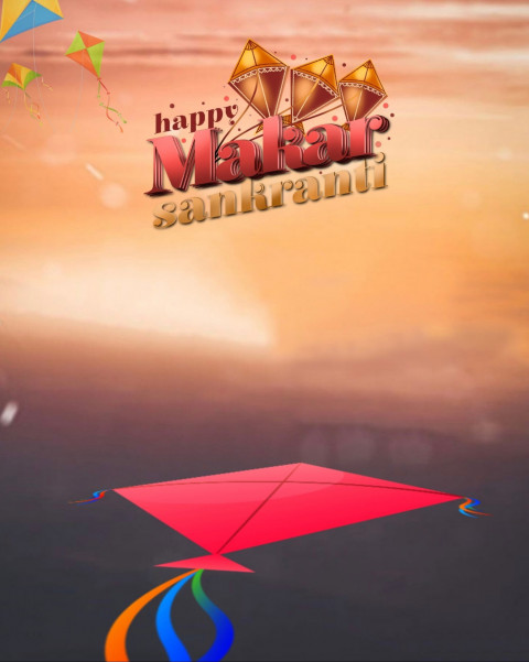 Makar Sankranti Lohri Editing Background For Picsart & Photoshop