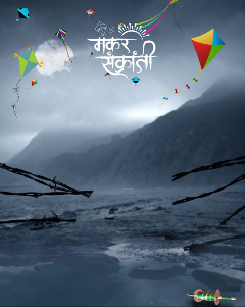 Makar Sankranti (Lohri) Photo Editing Background For Picsart & CB Viral