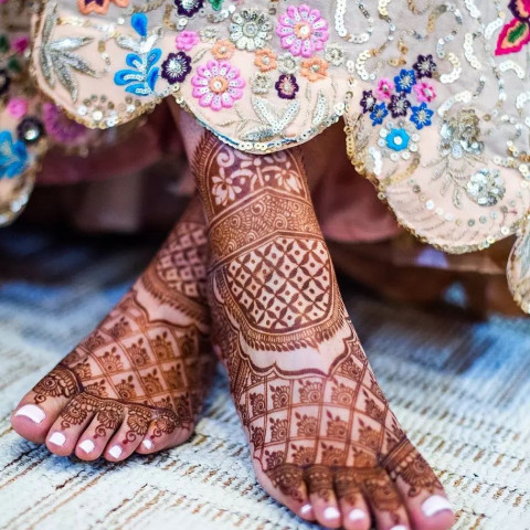 Mehandi Design Full Feet Pictures For Dulhan Wedding