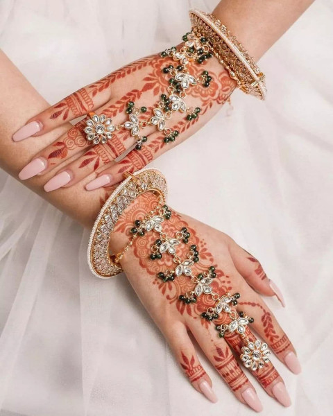 Mehandi Design Full Hand Pictures For Dulhan Wedding
