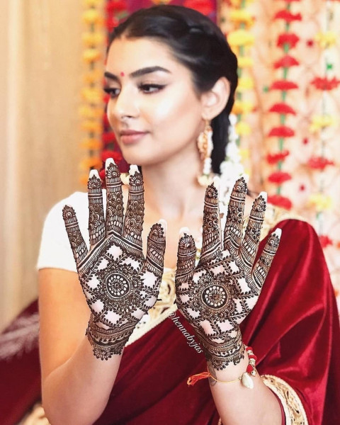 Mehandi Design Full Hand Pictures For Dulhan Wedding