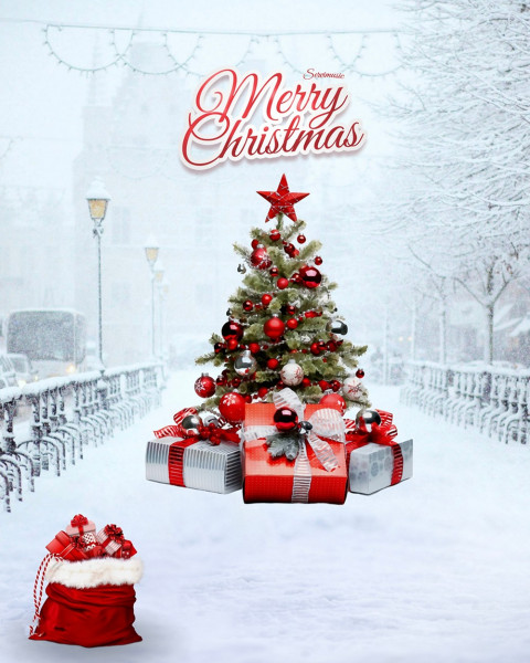 Merry Christmas Background For Editing Picsart Cb Photoshop