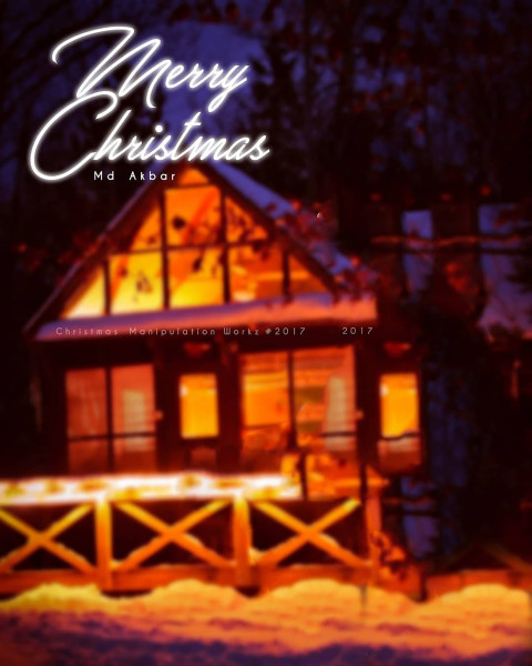 Merry Christmas CB PicsArt Editing Background Full HD