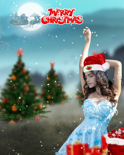 Merry Christmas Day Background hd Picsart Cb Photoshop Editing