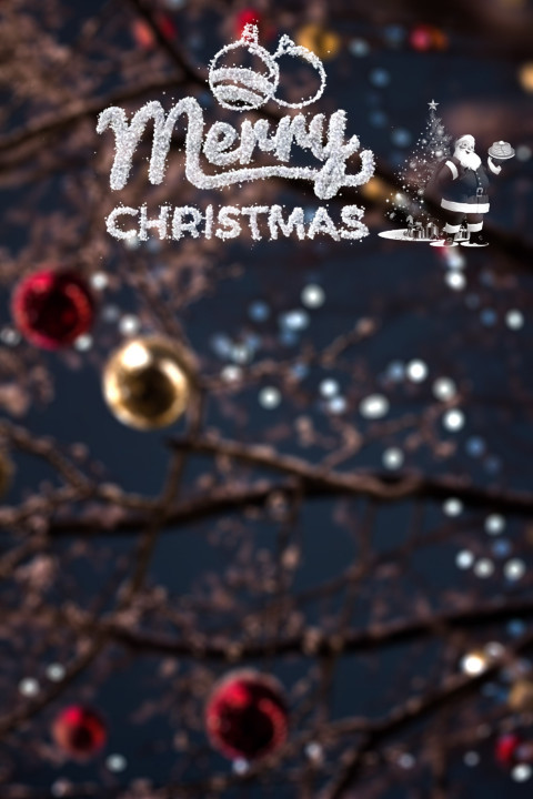Merry Christmas Day HD CB PicsArt Editing Background