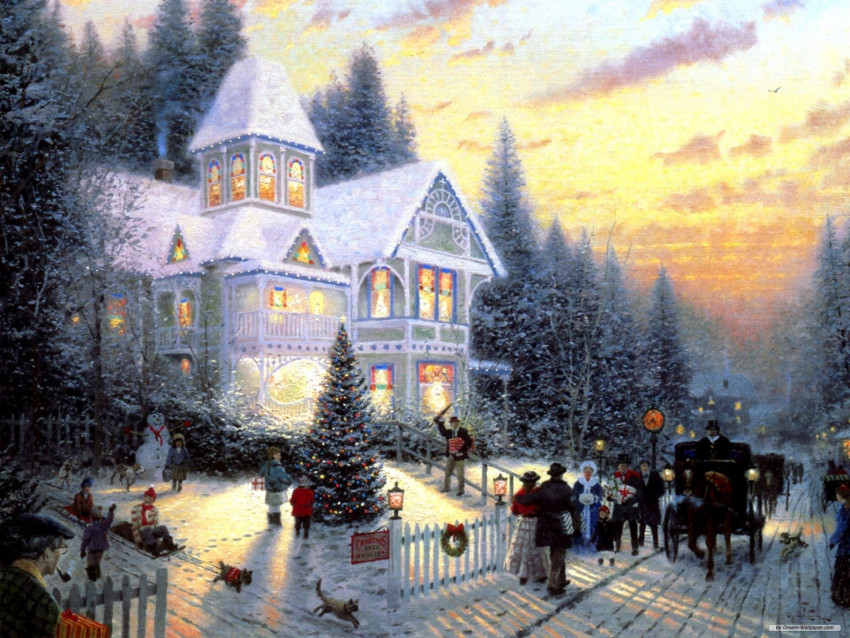 Merry Christmas Full HD Wallpaper Picture Download