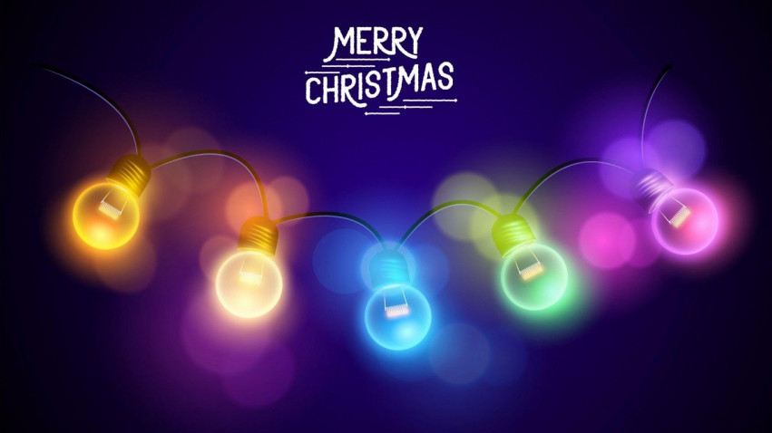 Merry Christmas Happy Holidays Wallpaper Full HD