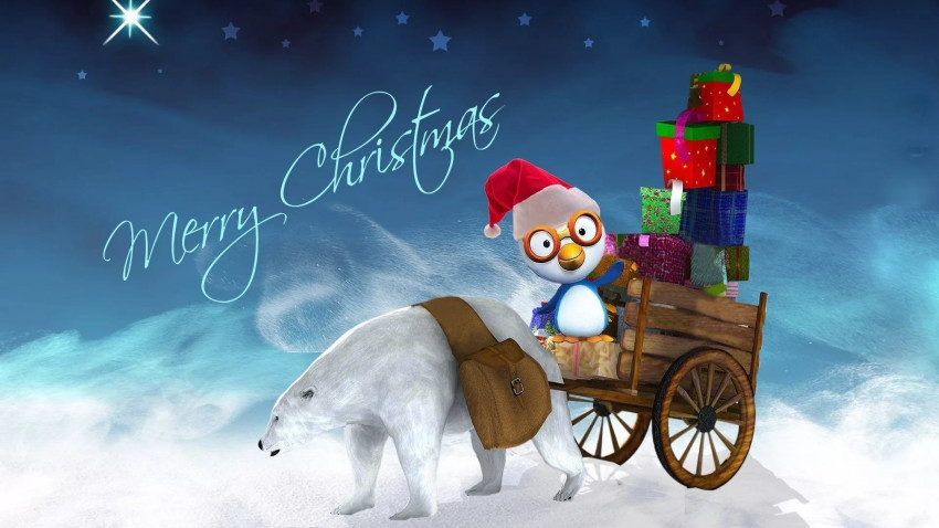 Merry Christmas Happy Holidays Wallpaper Full HD