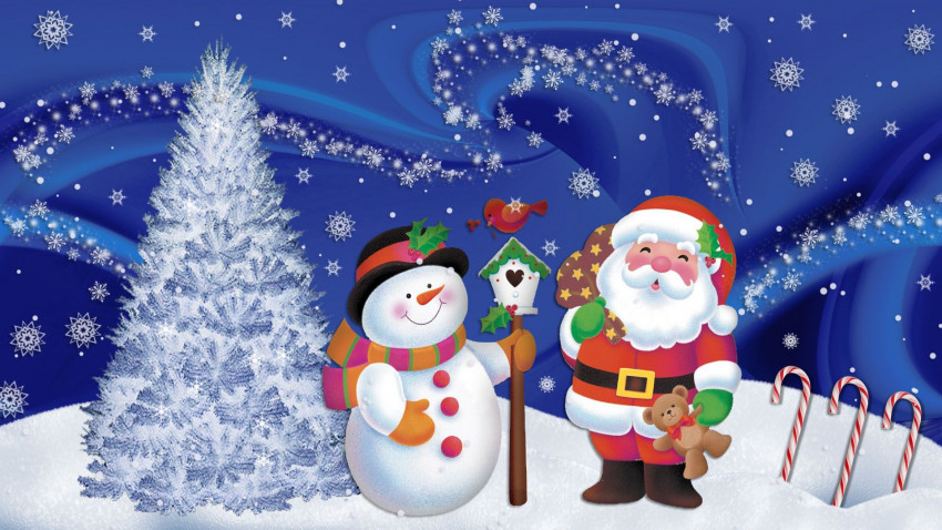 Merry Christmas Wishing Wallpaper For Mobile Pics