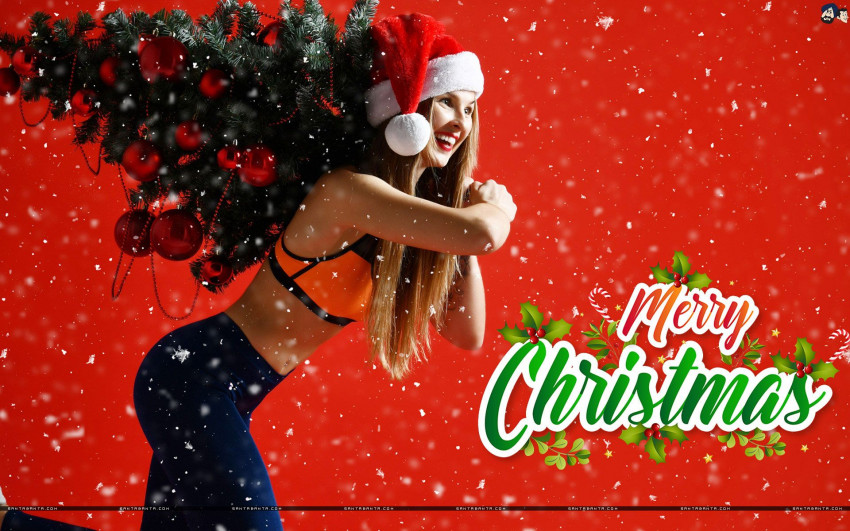 Merry Christmas Wishing Wallpaper For Mobile Pics