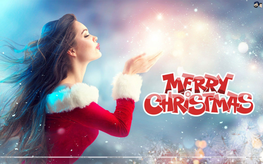 Merry Christmas Wishing Wallpaper For Mobile Pics