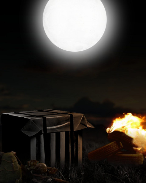 Moon Photo Editing Fire Background For CB PicsArt