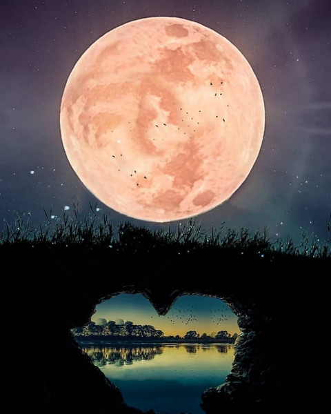 Moon Picsart Background HD Images