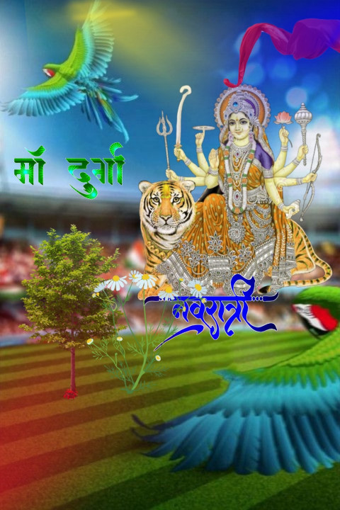 Navratri Nachural Cb Editing Background Free Download