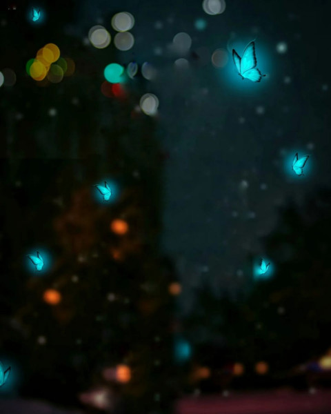 Neon Butterfly Trending Snapseed Photo Editing Backgroud