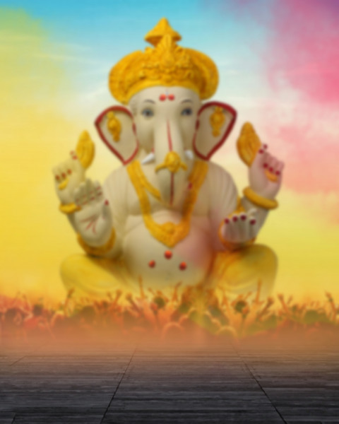 Photoshop CB Ganesh Ji Editing Background HD Img