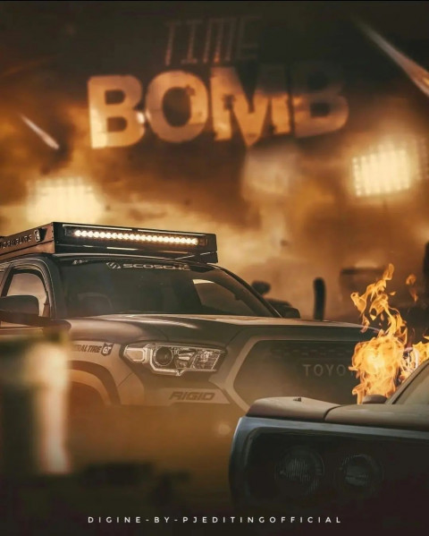 Photoshop CB Toyoto Car Editing Background Full HD