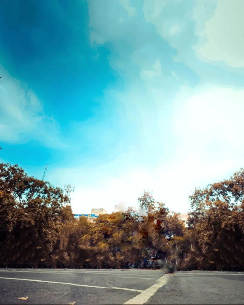 Photoshop HD Road Sky Background Download For CB Editing