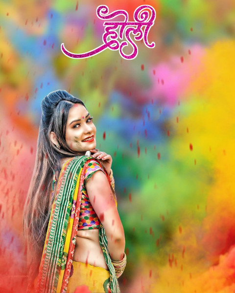 Photoshop Holi Photo 'Editing CB Picsart Background